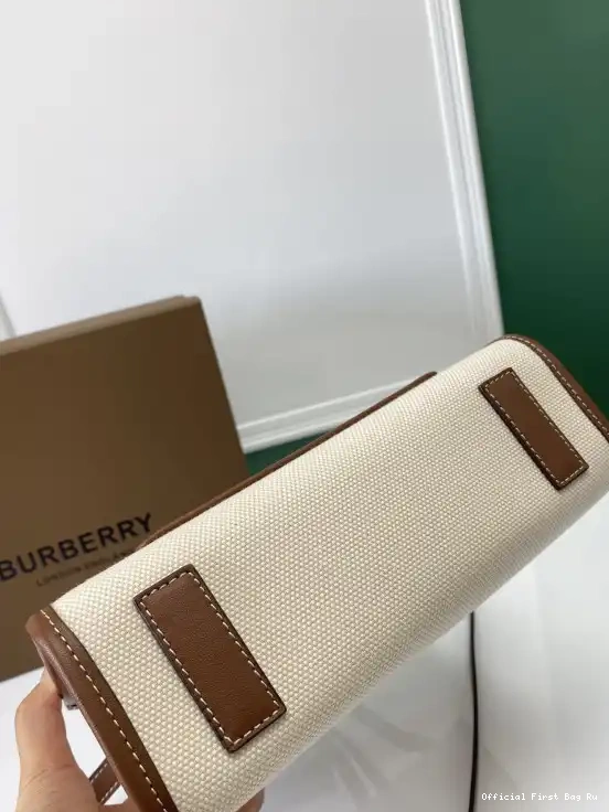 Official FirstBag Ru BURBERRY TOTE Mini Freya 0528
